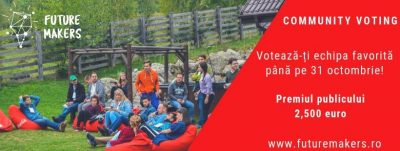 Votează tinerii care fac viitorul în competiția Future Makers Votează tinerii care fac viitorul în competiția Future Makers