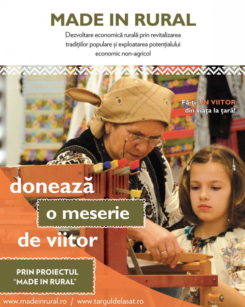 Bancpost sprijină proiectul social „Made in Rural”