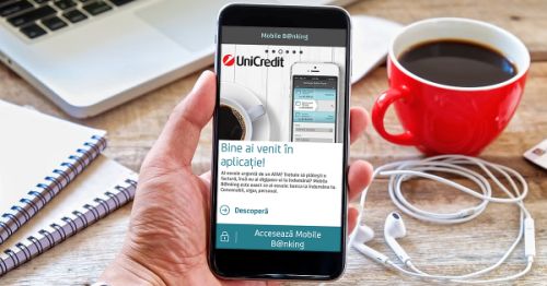 UniCredit Bank lansează a treia versiune a aplicaţiei Mobile B@anking UniCredit Bank lansează a treia versiune a aplicaţiei Mobile B@anking