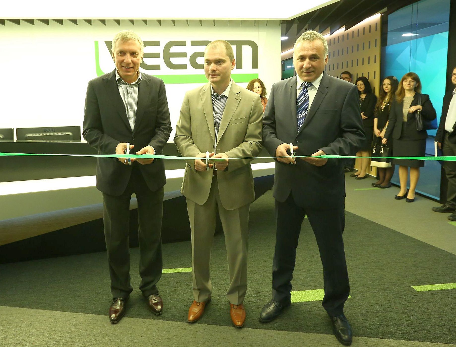 Veeam Software şi-a inaugurat oficial centrul din București Veeam Software şi-a inaugurat oficial centrul din București