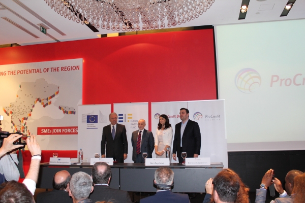 Salonic: ProCredit Bank a adus la aceeaşi masă 700 IMM din regiune