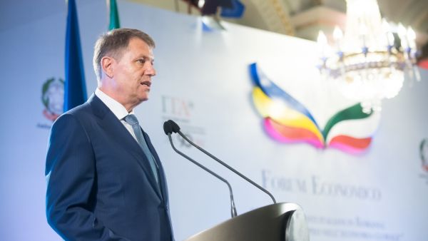 Mesajul preşedintelui Klaus Iohannis către investorii italieni: „Aveţi încredere în economia României!”