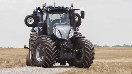Conceptul  New Holland NHDrive  –  un tractor autonom pentru agricultura de mâine
