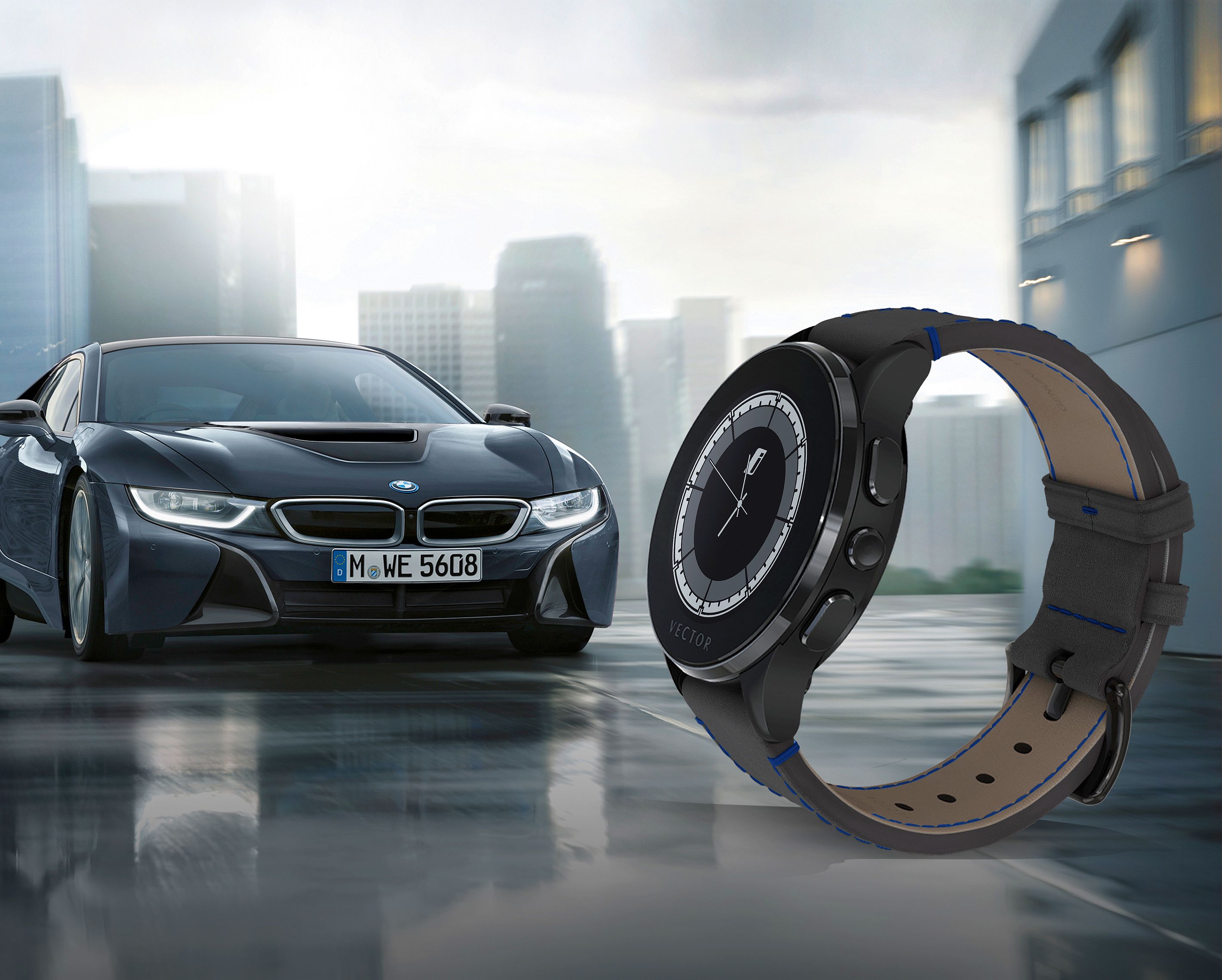 Vector Watch BMW i Limited Edition, ceasul inteligent inspirat de automobilul electric