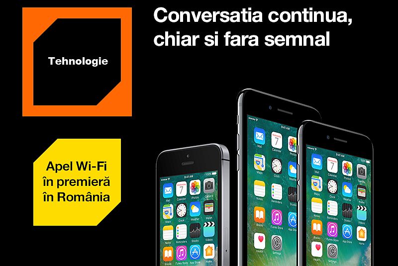 Serviciul apel Wi-Fi de la Orange, acum disponibil și pentru iPhone