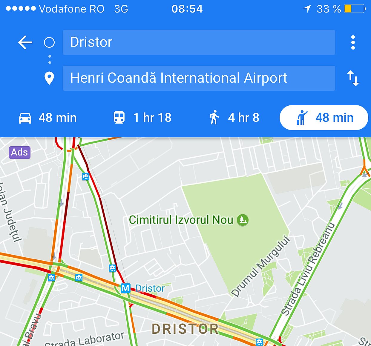 Românii pot acum comanda un Uber direct din Google Maps