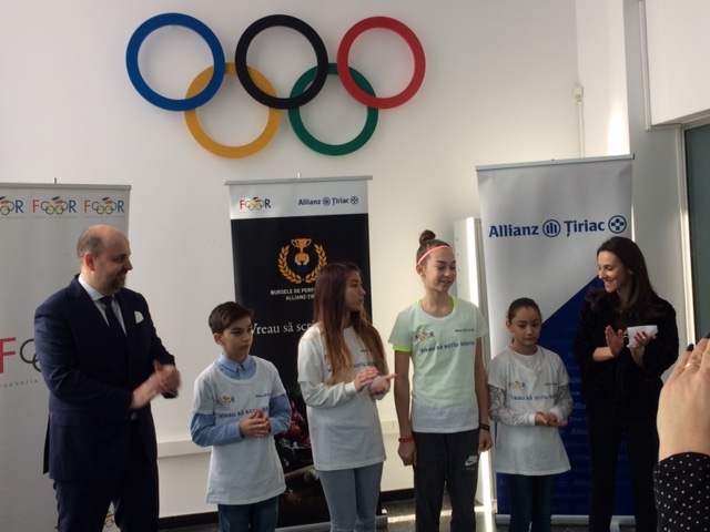 Fundația Olimpică Română și Allianz – Țiriac Asigurări lansează a treia ediție a programului Bursele de performanță Allianz – Țiriac