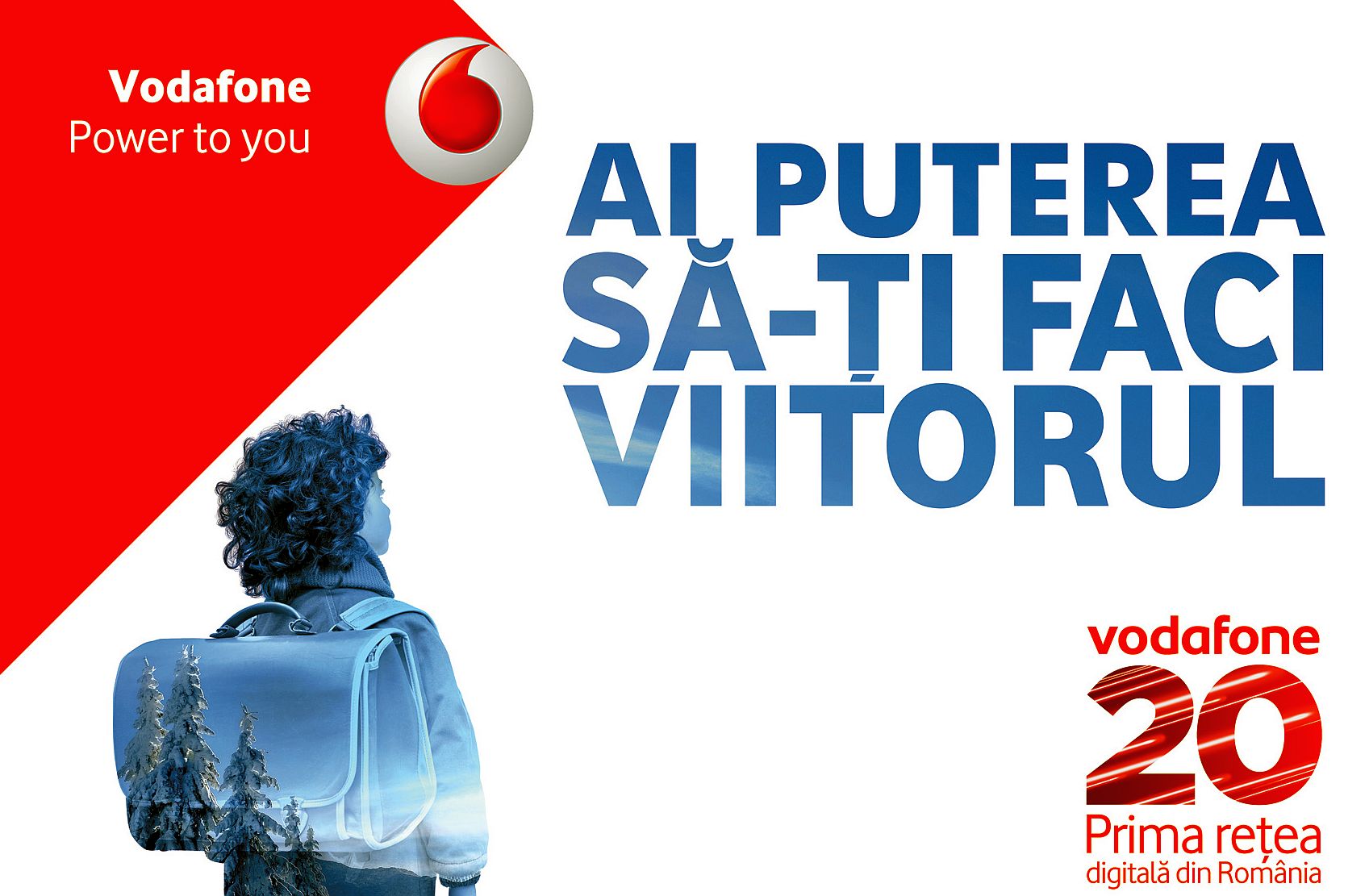 Vodafone România lansează campania de brand de 20 de ani și anunță internet nelimitat gratuit de Dragobete