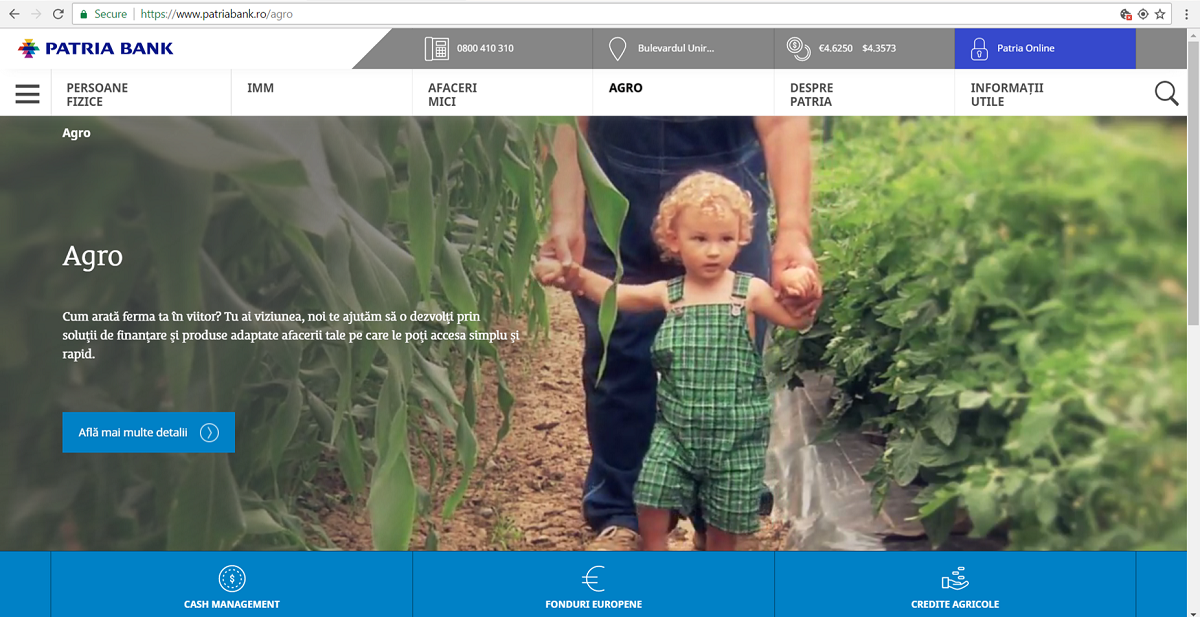 Patria Bank şi-a lansat noua platformă proprietară online Patria Bank şi-a lansat noua platformă proprietară online