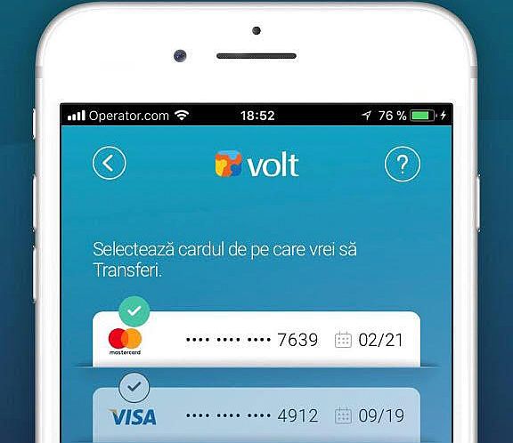 Volt Finance, Libra Internet Bank și Mastercard, lansează VOLT, prima aplicație de transfer de bani în sistem P2P din România