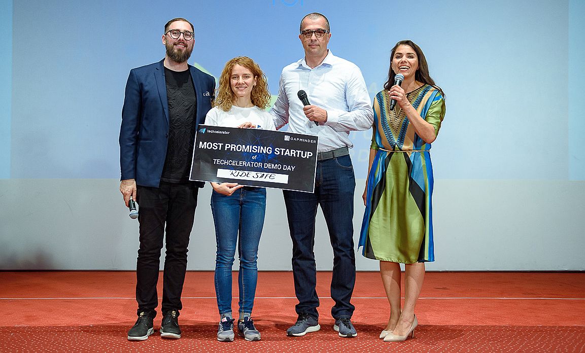 Safe Ride, start-up din programul Techcelerator a primit o nouă rundă de finanțare de 20.000 de euro
