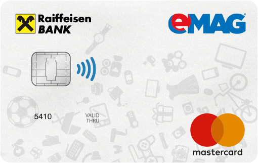 Peste 10.000 de carduri de cumpărături eMAG – Raiffeisen Bank sub sigla Mastercard