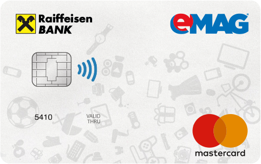 Peste 10.000 de carduri de cumpărături eMAG – Raiffeisen Bank sub sigla Mastercard Peste 10.000 de carduri de cumpărături eMAG – Raiffeisen Bank sub sigla Mastercard