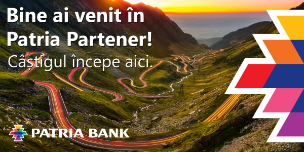 Patria Partener, platforma de recomandări credite a Patria Bank, este disponibilă acum şi pentru persoane fizice Patria Partener, platforma de recomandări credite a Patria Bank, este disponibilă acum şi pentru persoane fizice