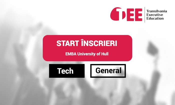 Executive MBA Universitatea Hull, şcoala de business 100% britanică din Cluj-Napoca, lansează specializarea Tech EMBA
