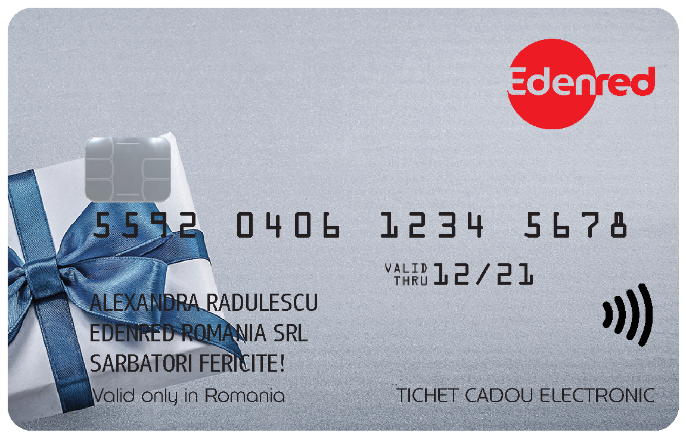 Edenred lansează tichetele cadou pe card