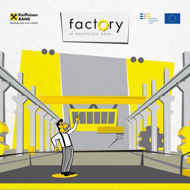 Raiffeisen Bank da startul unei noi ediţii a programului de finanţare pentru antreprenori “factory by RAIFFEISEN BANK”