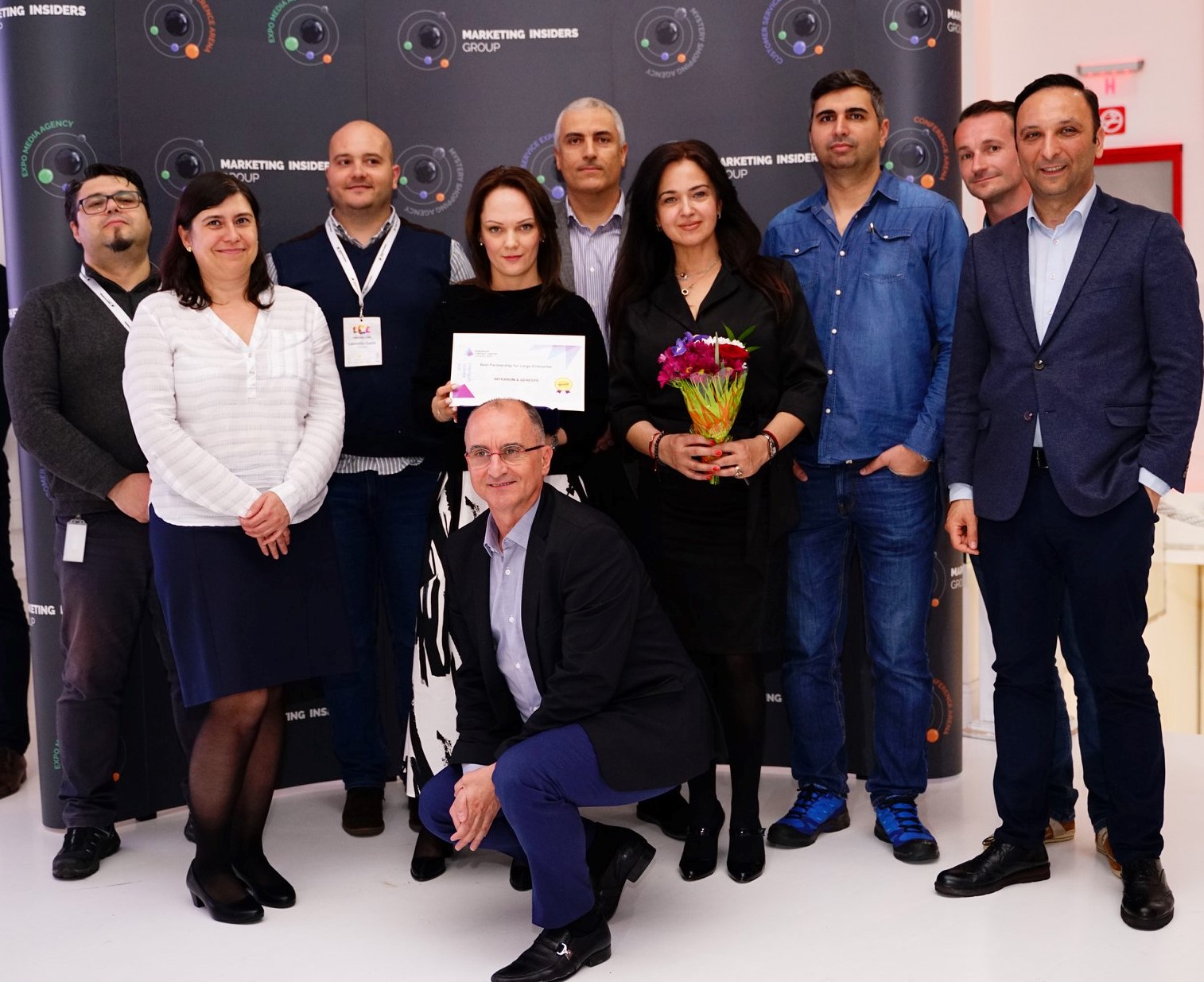 Intrarom & Genesys primesc Best Partnership for Large Enterprises Award Intrarom & Genesys primesc Best Partnership for Large Enterprises Award
