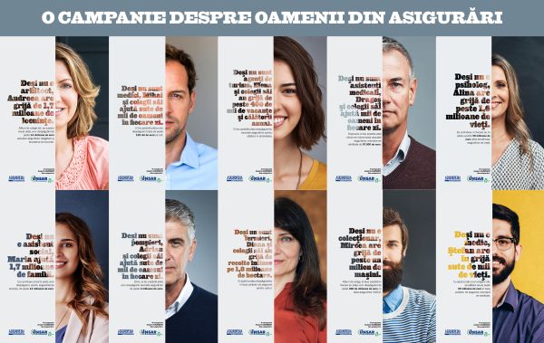 OAMENII din Asigurări: prima campanie integrată de comunicare a industriei de asigurări din România