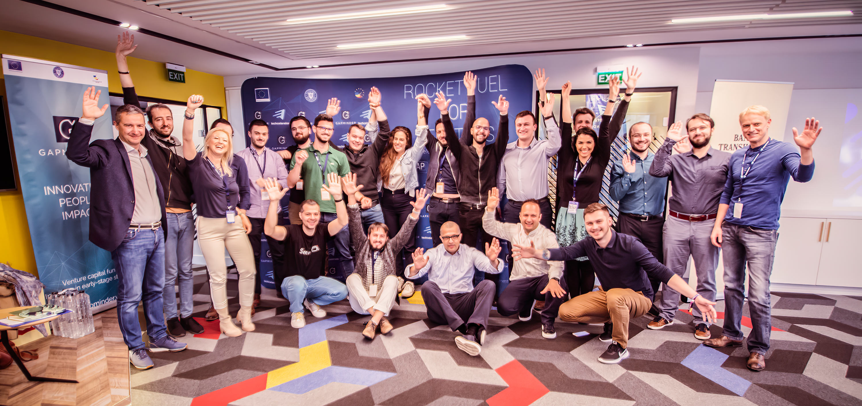 Cele 7 start-up-uri din a treia rundă a programului Techcelerator primesc o finanțare inițială de 350.000 de euro de la GapMinder Cele 7 start-up-uri din a treia rundă a programului Techcelerator primesc o finanțare inițială de 350.000 de euro de la GapMinder