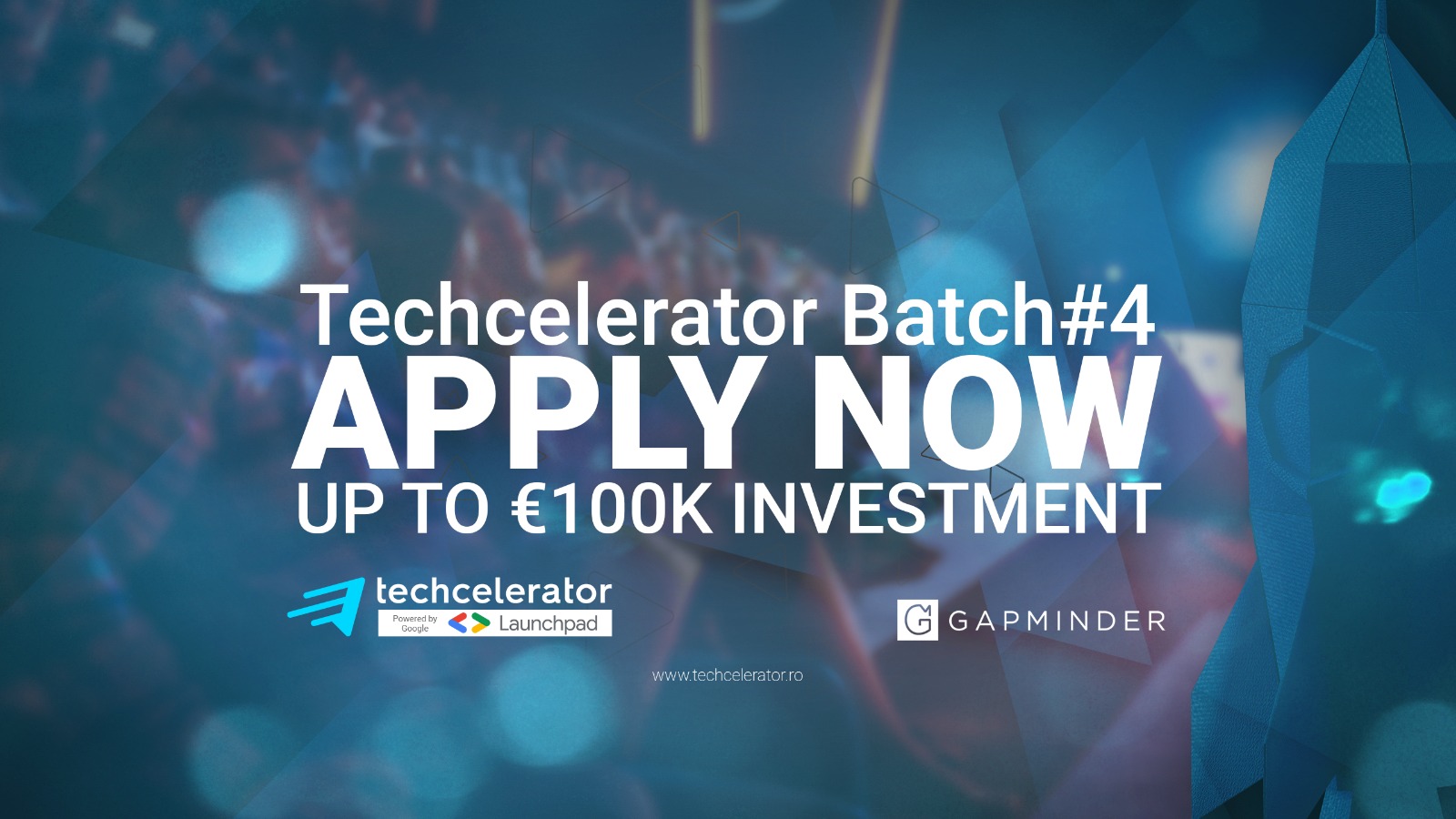 Techcelerator anunță deschiderea înscrierilor la a patra rundă a programului, cu finanțări de până la 100.000 de euro/startup