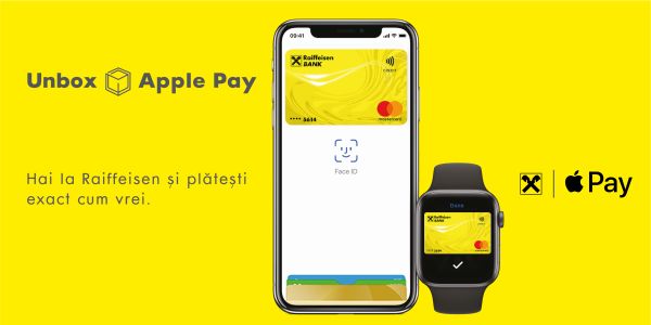 Clienţii Raiffeisen Bank pot plăti cu Apple Pay