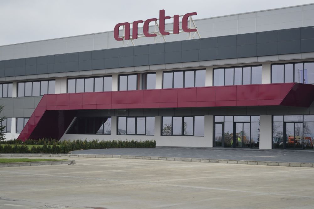 Fabrica Arctic de mașini de spălat rufe este singura fabrică din România certificată LEED Platinum
