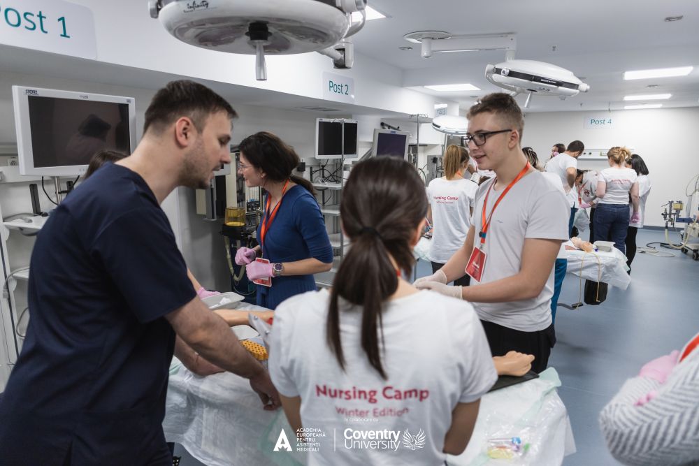 ACADEMIA EUROPEANĂ PENTRU ASISTENȚI MEDICALI oferă primul program  de studii universitare pentru asistenți medicali, cu diplomă de la o universitate internațională