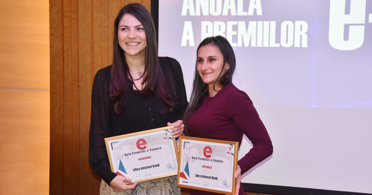 Libra Internet Bank, două pemii la ediţia a XVII-a Galei e-Finance Libra Internet Bank, două pemii la ediţia a XVII-a Galei e-Finance