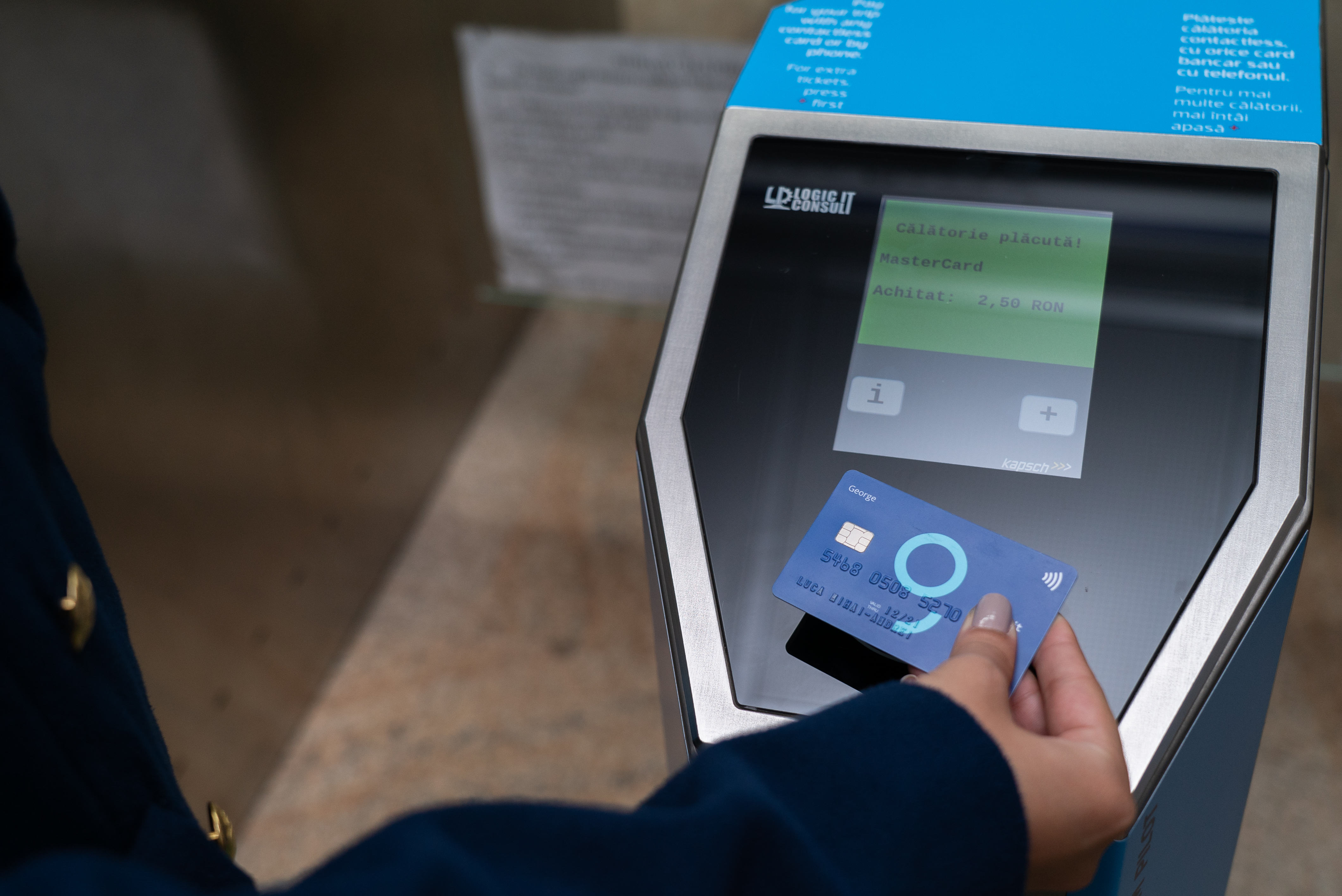 Plata la metrou cu cardul contactless, direct la porțile de acces, extinsă de Metrorex și BCR în toate stațiile cu acces modernizat