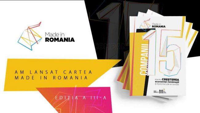 BVB lansează cartea cu poveștile de succes ale celor 15 companii finaliste ale celei de-a treia ediții a programului Made in Romania