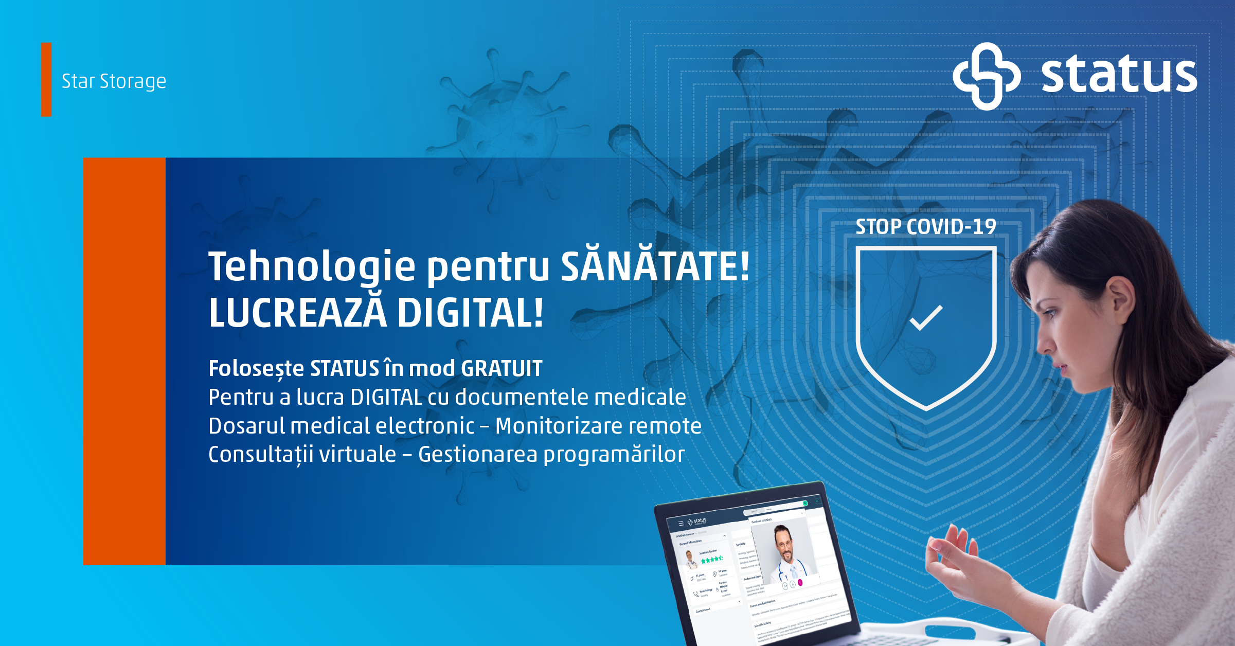 Star Storage lansează programul “Tehnologie pentru Sănătate“ Star Storage lansează programul “Tehnologie pentru Sănătate“
