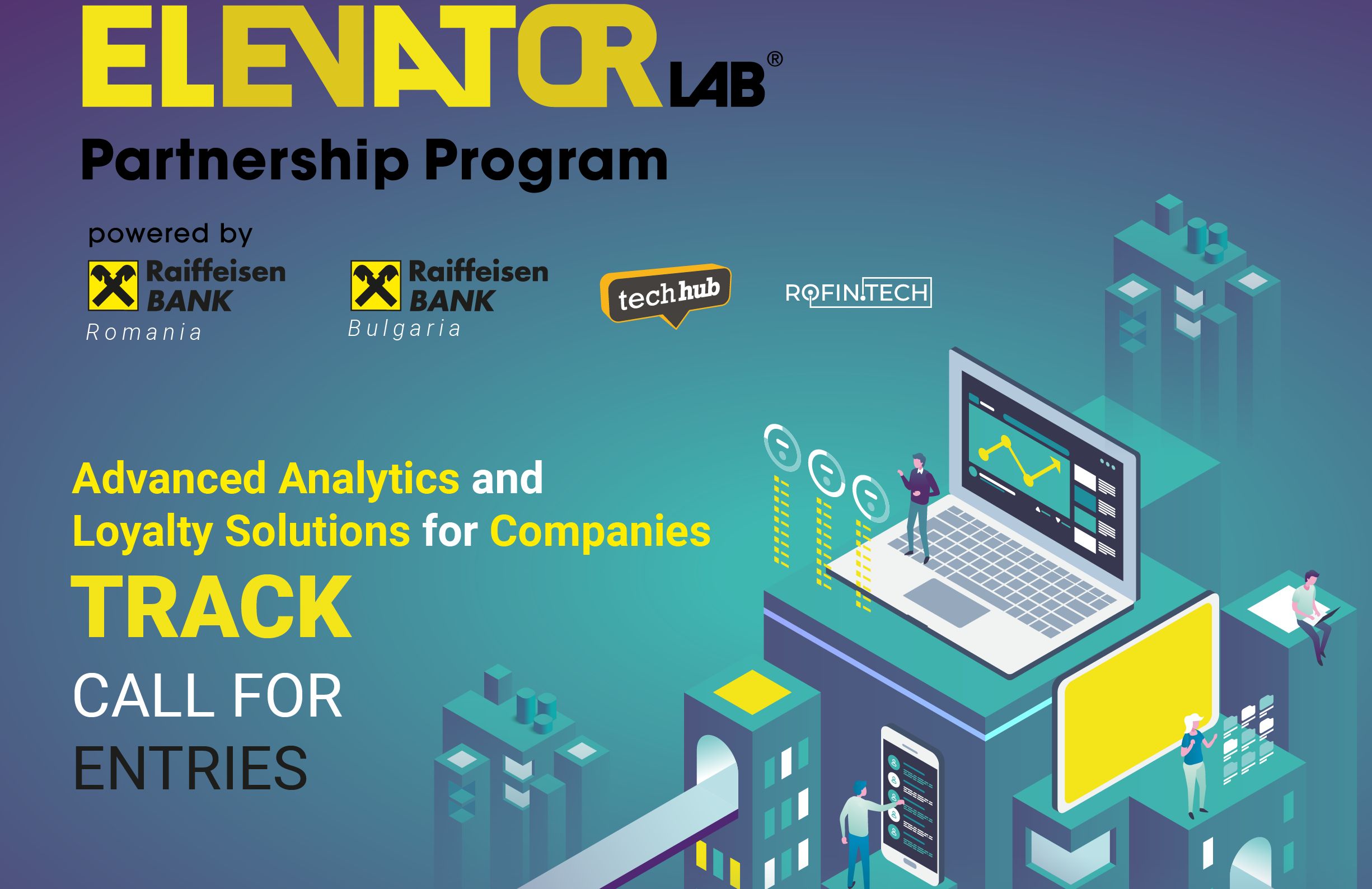 Elevator Lab : Raiffeisen Bank continuă să investească în parteneriate cu startup-urile fintech pentru a dezvolta proiecte inovatoare