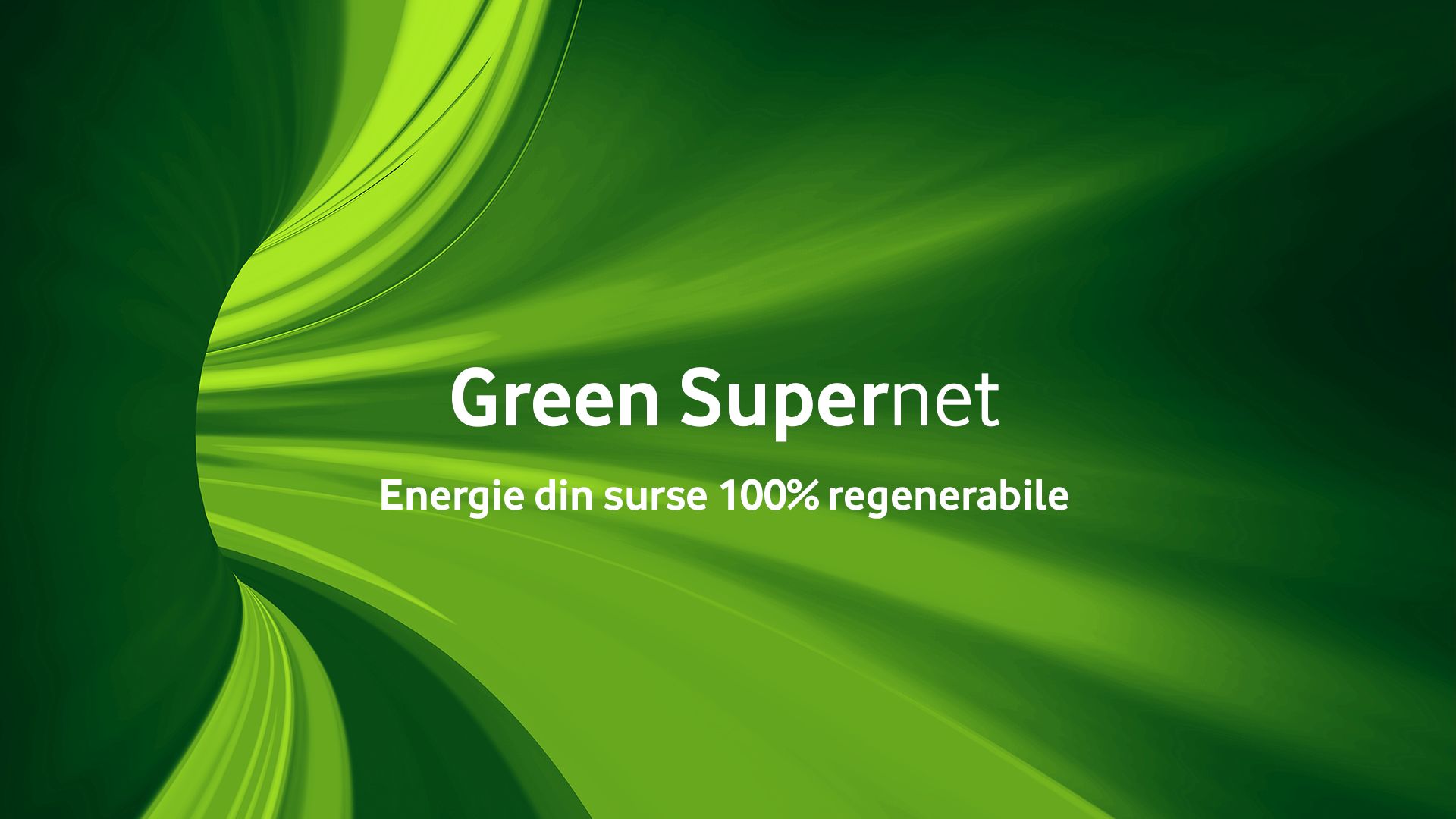 Rețeaua Vodafone este 100% verde, fiind alimentată integral din surse de energie regenerabile