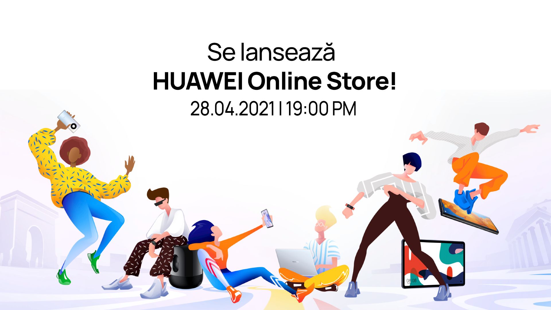 Huawei deschide www.huaweistore.ro: vouchere de 6.000 lei și surprize pentru toți clienții Huawei deschide www.huaweistore.ro: vouchere de 6.000 lei și surprize pentru toți clienții