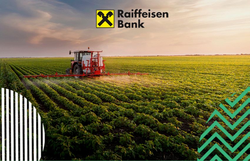 Raiffeisen Bank lansează Creditul BIO pentru fermierii care lucrează suprafeţe certificate sau aflate în curs de conversie ecologică