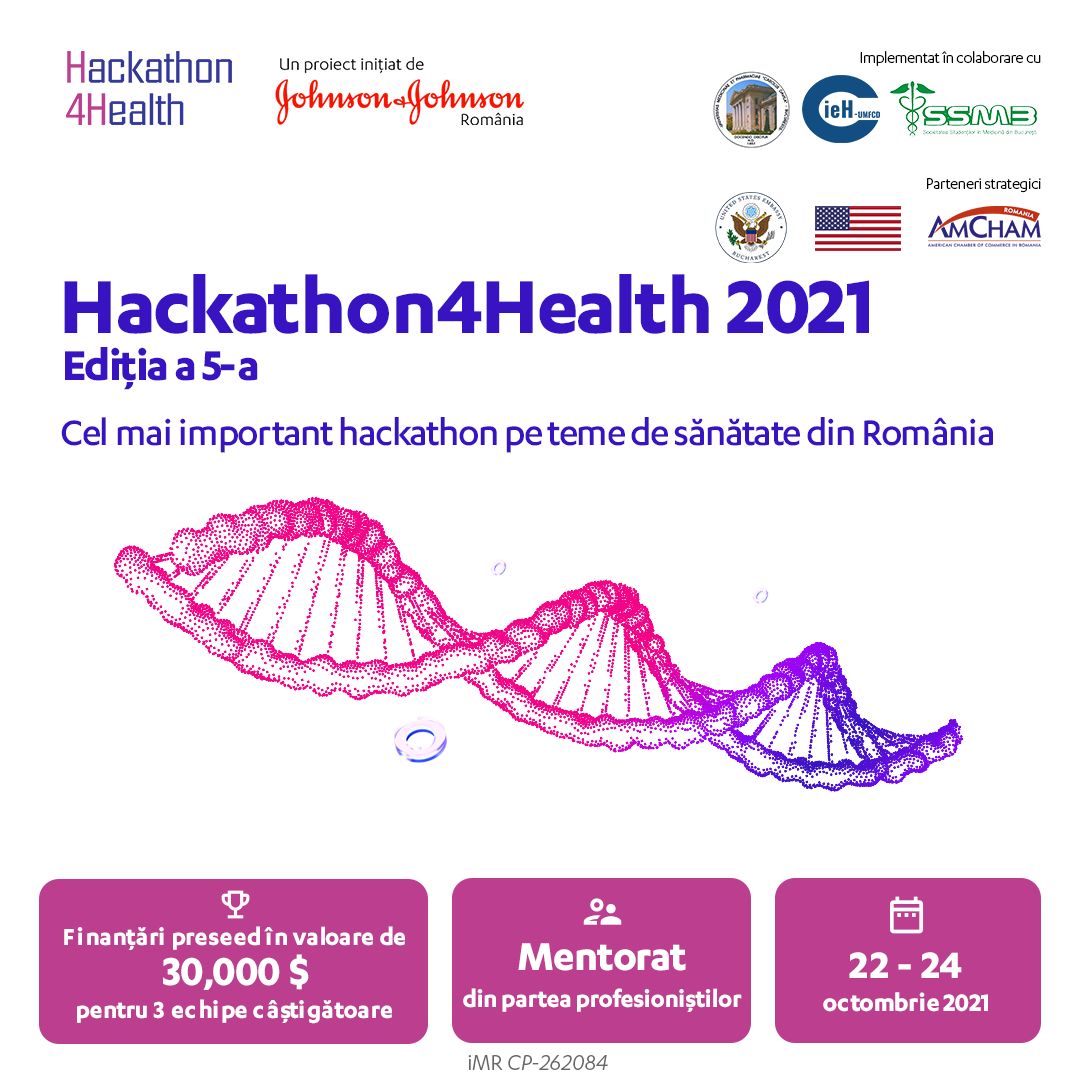 Start înscrieri Hackathon4Health 2021
