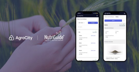 Fermierii români vor putea realiza planuri personalizate de fertilizare datorită unui parteneriat între platforma de management al fermei, AgroCity, și platforma NutriGuide deținută de Borealis L.A.T, unul dintre principalii producători de îngrășăminte din Europa Fermierii români vor putea realiza planuri personalizate de fertilizare datorită unui parteneriat între platforma de management al fermei, AgroCity, și platforma NutriGuide deținută de Borealis L.A.T, unul dintre principalii producători de îngrășăminte din Europa