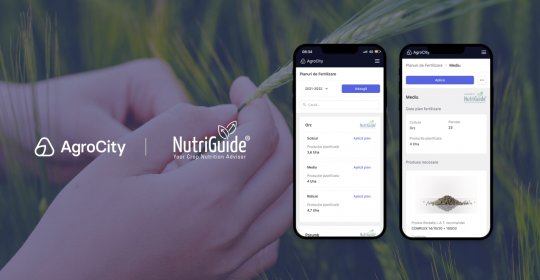 Fermierii români vor putea realiza planuri personalizate de fertilizare datorită unui parteneriat între platforma de management al fermei, AgroCity, și platforma NutriGuide deținută de Borealis L.A.T, unul dintre principalii producători de îngrășăminte din Europa