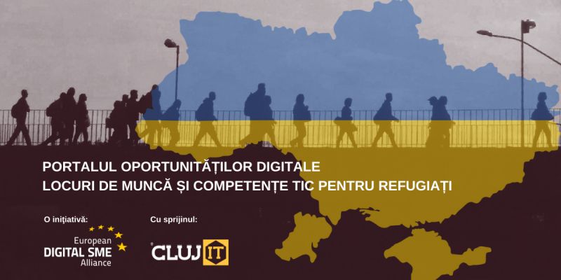 Companiile digitale europene vin în sprijinul refugiaților din Ucraina