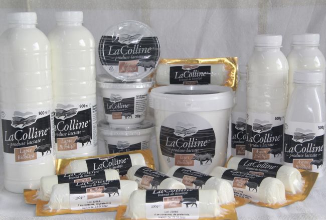 Noutăți de La Colline: Produse variate din lapte de bivoliță