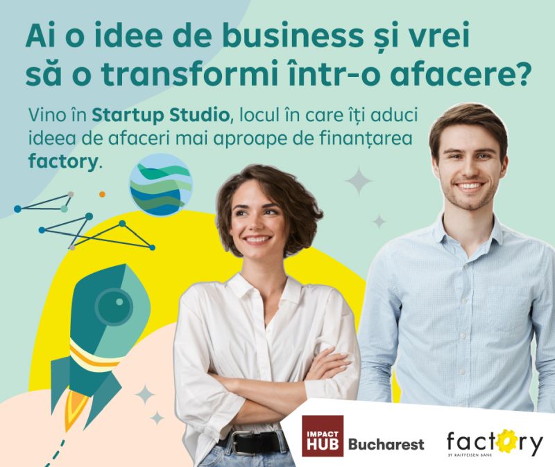 Educație antreprenorială la Raiffeisen Bank – Startup Studio by Factory lansează înscrierile, pentru cea de-a doua ediție