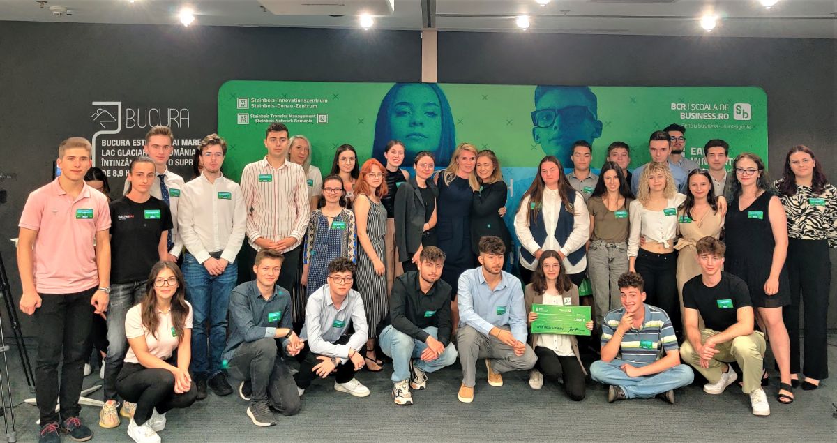 Trei echipe de liceeni din Slatina, Satu Mare și Timișoara, au câștigat finala Early Innovators Business Plan Competition, cea mai mare competiție națională de antreprenoriat susținută de BCR Școala de Business, cu premii de peste 4.000 de euro