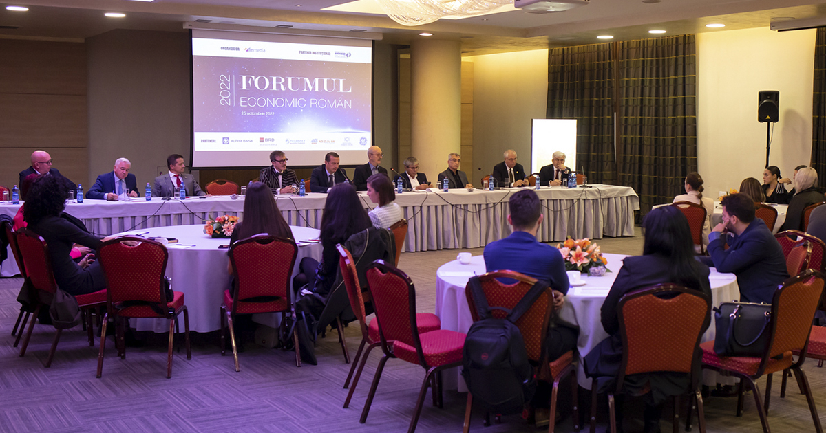 Forumul Economic Român: România în oceanul învolburat al crizelor