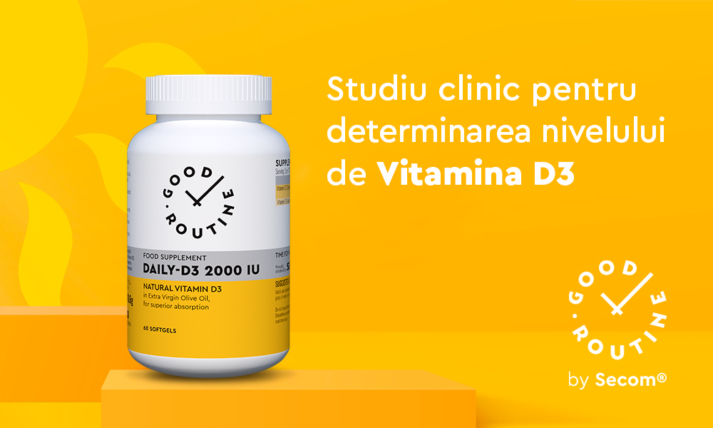 Good Routine® și Regina Maria demarează un studiu clinic