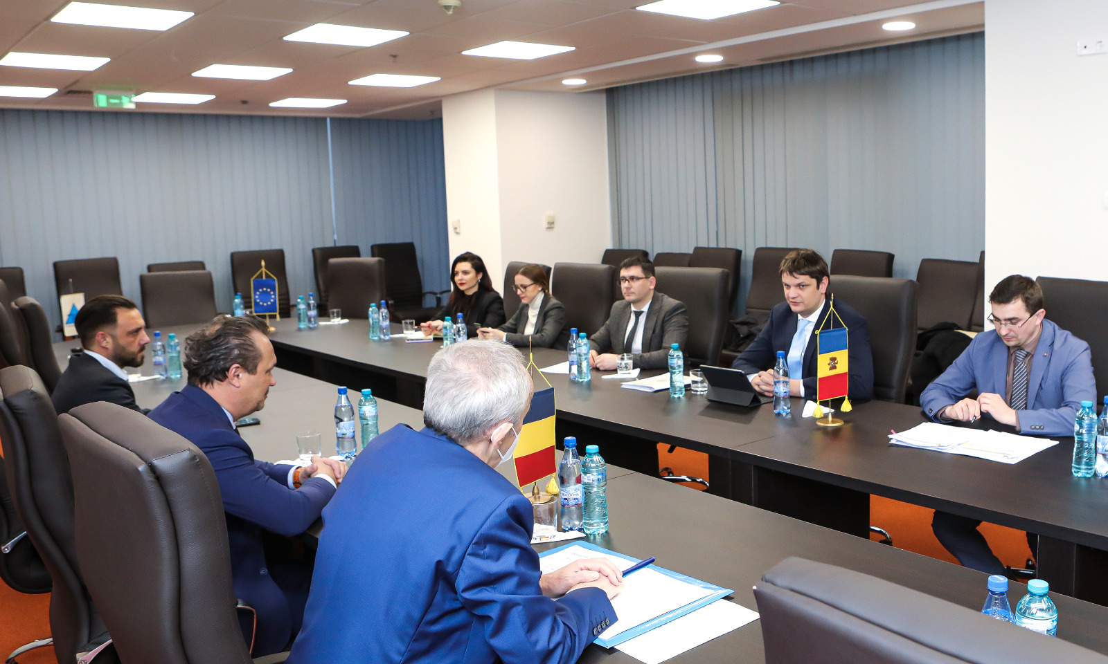 Transelectrica – întâlnire bilateralã cu oficialii Guvernului Republicii Moldova pentru proiectele de cooperare în domeniul interconectãrii energetice