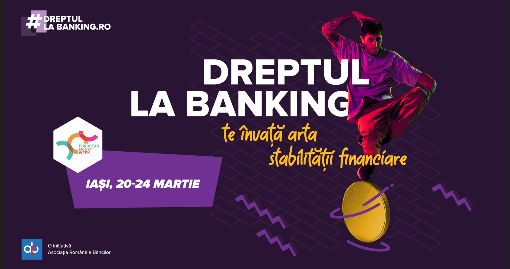 Concurs de educație financiară cu premii la Iași în campania #DreptulLaBanking