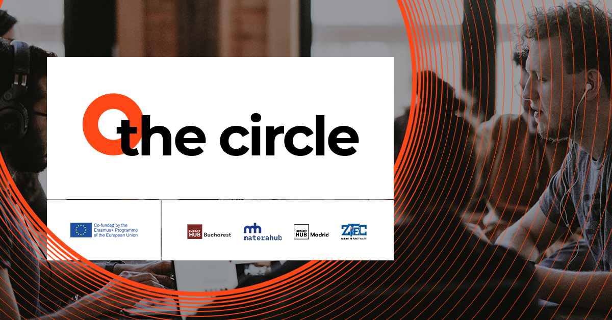 Rezultatele programului The Circle: 350 de aplicații la nivel european, 60 de participanți, 6 cursuri ghidate și 4 evenimente fizice dedicate antreprenorilor și freelancerilor din România, Spania și Italia