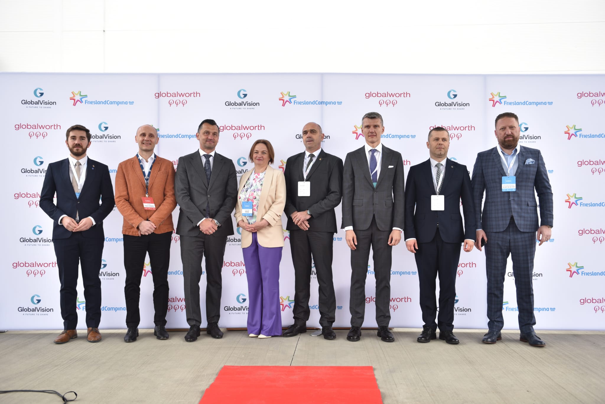 FrieslandCampina a inaugurat centrul logistic din Mureș,  în parteneriat cu Global Vision și Globalworth