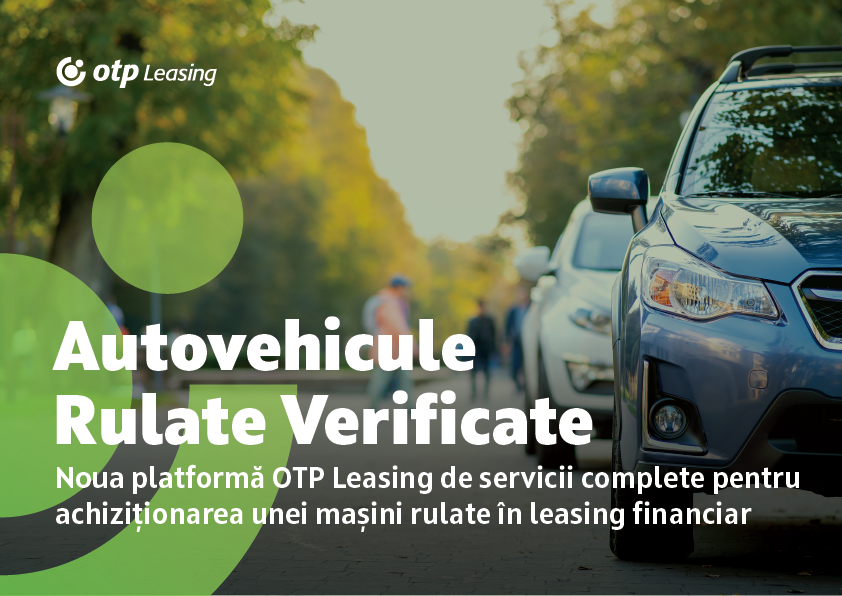 OTP Leasing România lansează Platforma Autovehicule Rulate Verificate OTP Leasing România lansează Platforma Autovehicule Rulate Verificate